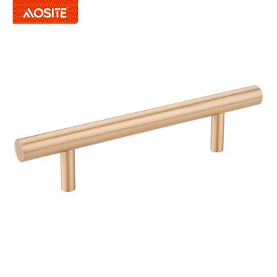 China H5955 High Quality Kitchen Knobs Handle Cabinets Brass Drawer T Bar Handle for sale