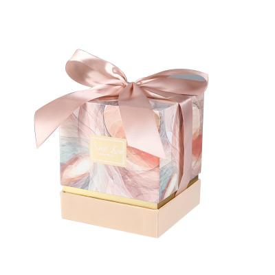 China Recyclable Wholesale Empty Small Gift Box Packaging Luxury Candle Box Packaging for sale