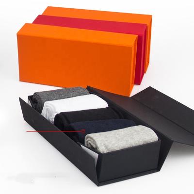 China Recycled Materials Cardboard Box Underwear Package Box Luxury Rigid Clothing Packaging Box for sale