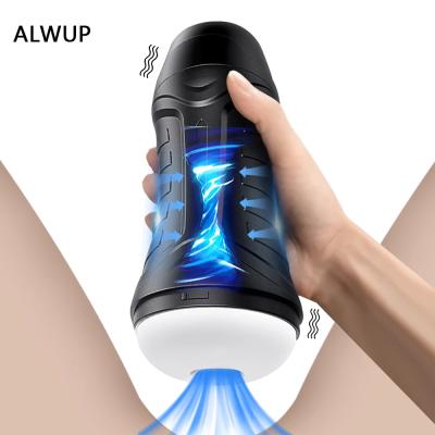 China Sucking Masturbator ALWUP Men Suck Male Masturbator Automatic Sucking Cup For Man Masturbation for sale