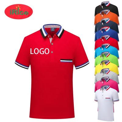 China High Quality Anti Shrink Polo Mens Golf Polo Shirts With Pocket Custom Blank Polo T-Shirt for sale