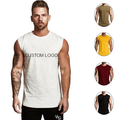 China Colorful Anti-pilling Athletics Tank Tops Men Sportswear Fitness Tops Summer Custom Sleeveless High Quality Men Tank Tops For Mens Vest for sale