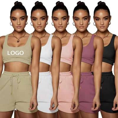 China Women 2022 new style QUICK DRY custom made shorts sets two piece set women summer clothing shorts set women for sale