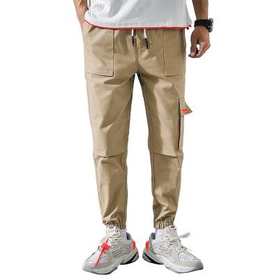 China New Wholesale Anti-static Custom Men's Fashion Long Pants Black Cargo Pants for sale