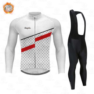 China Breathable Ropa Ciclismo Mountain Bike Bicycle Sleeve Riding Outdoor Riding Suit 2020 Ralvpha Winter Fleece Bike Suit New Long for sale