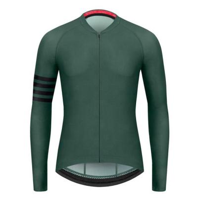 China 2021 OEM Team Men Autumn Cycling Jersey Cicrismo Suit Professional Triathlon Cycling Sets Long Sleeve Breathable Clothing for sale