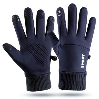 China Amazon Success Men Touch Screen Mittens Waterproof Winter Gloves Outdoor Warm Winter Gloves for sale