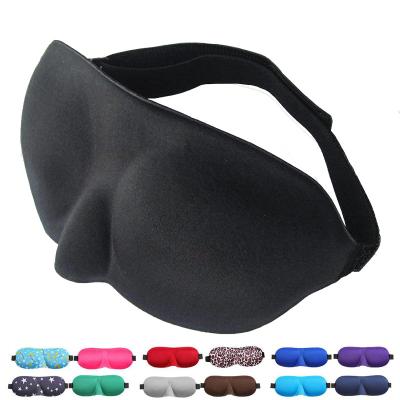 China Eye Enhanced Night Blindfold Soft Comfortable Sleep Mask 3D Contoured 100% Blackout Eye Mask for sale