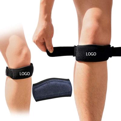 China Non-slip Tendon Knee Strap Thickened Adjustable Protector Patella Knee Strap Pain Relief Wide Tendon Support for sale