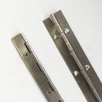 China 1.8m Long Stainless Steel Traditional Piano Hinges Folding Hinge For Wooden Door And Window Display Box for sale