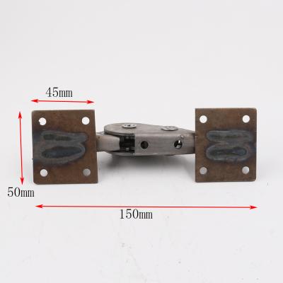 China Modern Furniture Hardware Front 5 Gear Sofa Hinge 90 Degree Ratchet Hinge Adjustable Outside Furniture Hinges for sale