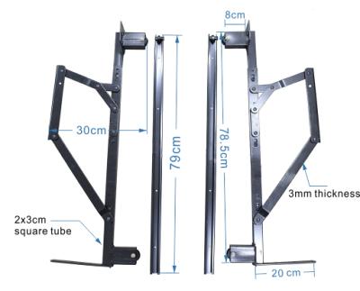 China Modern Coxing S101 Folding Lift Lift Pull Out Sofa Bed Mechanism Sleeper Space Saving for sale