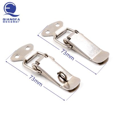 China Toolbox SS201 73mm Toggle Latches Stainless Steel Clips Latches For Toolbox for sale