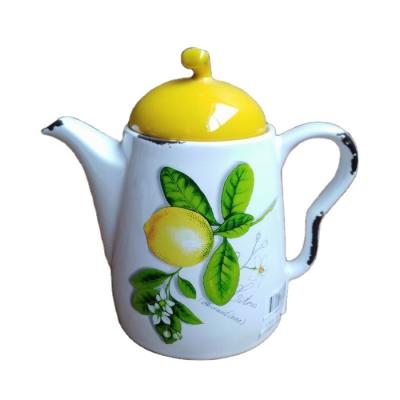 China Viable Antique Dinnerware Stoneware Teapot Sets Coffee And Tea Set Ceramic Coffee Cup Kitchenware for sale