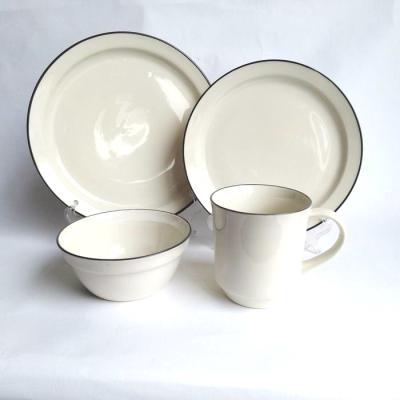 China Sustainable Hot Colorful Ceramic Dinner Dish Set Dish Dish Dessert Dish for sale