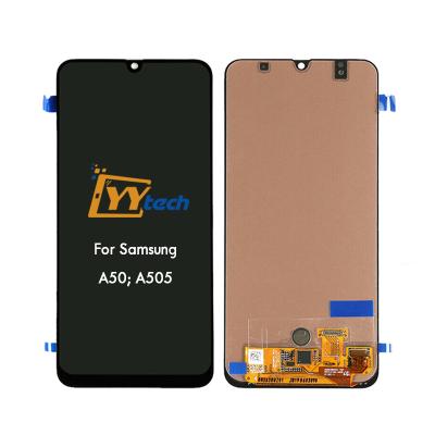 China YYtech Mobile Phone A50 Screen Show Original LCD Screen Celular Pantalla Mobile Phone LCD For Samsung A50 6.4 Inch LCD Display for sale