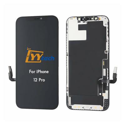 China YYtech For Iphone 12 Pro Oled Screen Replacement For Iphone 12 Pro Lcd Display With 3d Touch Assembly 6.1 inch for sale