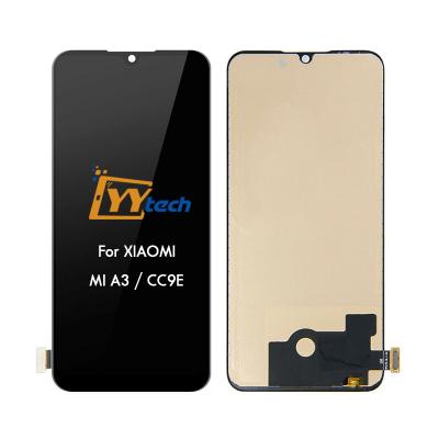 China YYtech MI A3 MI Cc9e Super Amoled Show LCD Display Touch Screen Digitizer Assembly For Xiaomi Mia3 Celulares 6.09 Inch LCD Display for sale