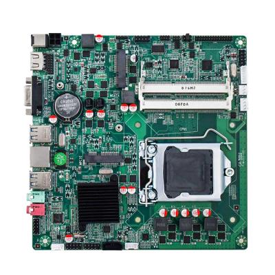 China All-in-one Wholesale ITX H81 Computer Motherboard 1150 LGA  RAM 16G HD Double DDR3 PC Mainboard PC Computer for sale