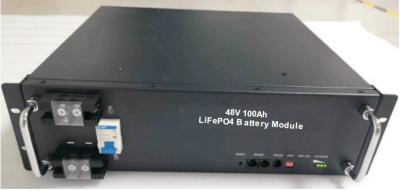 China 48V100AH-3U LiFEPO4 Lithiumbatterij met hoge capaciteit voor UPS-toepassingen Te koop