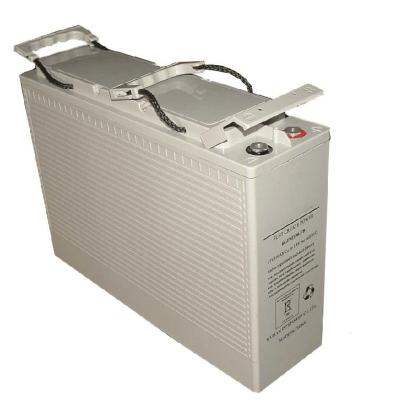 China 12V100AH Frontterminal AGM Batterie ABS Batteriegehäuse L395*W110*H286mm Abmessung zu verkaufen