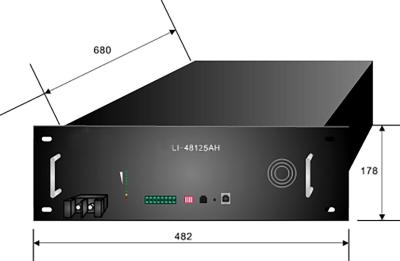 Китай LiFEPO4 Литий-ионная батарея 48V125AH Литий-ионная батарея для солнечной системы продается