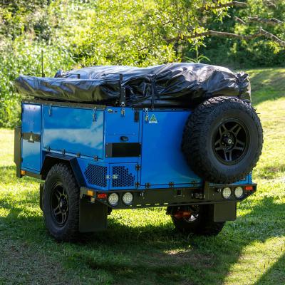 China 2021 Hot Selling Off Road Trailer Kindle 4x4 Off Road Camper Trailer With Spent Tent For Sale for sale