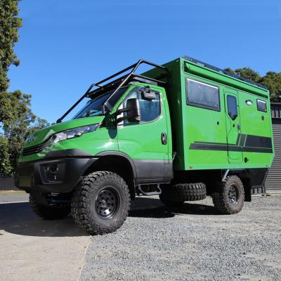 China Expedition High Intensity Flatbed Camper Overland Truck Kinlife Land Camper for sale