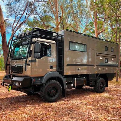 China Ecocampor 4x4 Camper High Intensity Slide In RV Truck Expedition Camper for sale