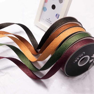 China Gift Packaging Original Eco Ribbon Flower Bouquet Ribbon Bow Paper Ribbon for sale