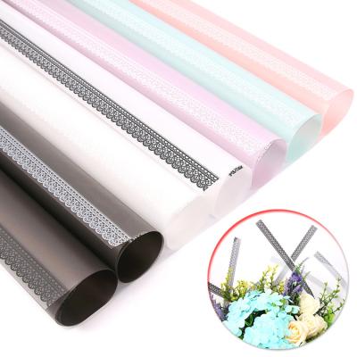 China Recyclable Translucent Fog Bread Kraft Paper Flower Lace Wrapping Paper for sale