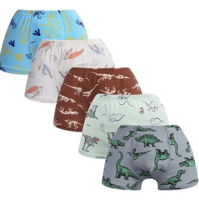 China 2021 Boys Thermal Panties Underwear Kids Pack Sale Cartoon Cotton Boxer Briefs For Boys OEM Spandex Style Casual Time To Lead Type Hot for sale