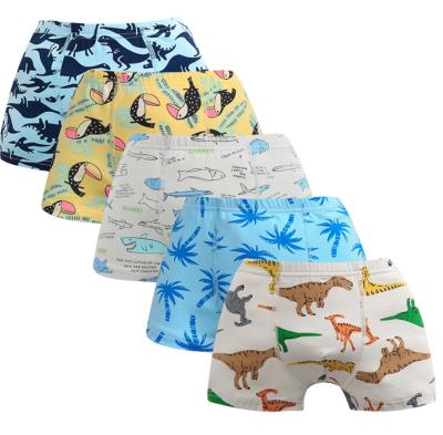 China 2021 Boys Thermal Panties Underwear Kids Pack Sale Cartoon Cotton Boxer Briefs For Boys OEM Spandex Style Casual Time To Lead Type Hot for sale