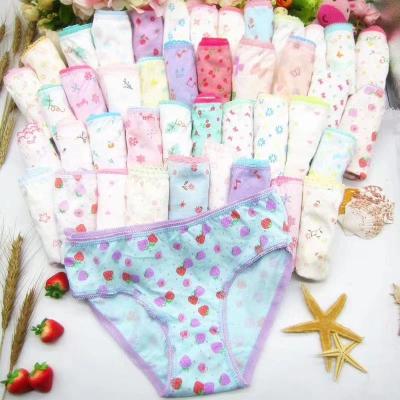 China 100%Cotton Cute 100% Cotton Girl Panties for sale