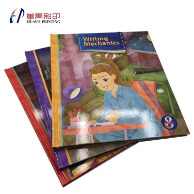 China paper & Cardboard Hardcover School Book Printing Services for sale