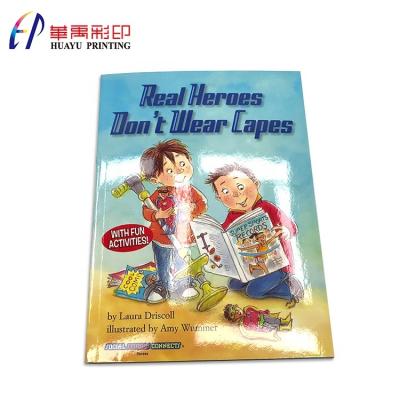 China Durable customized printing new good quality full color children journal book softcover for sale