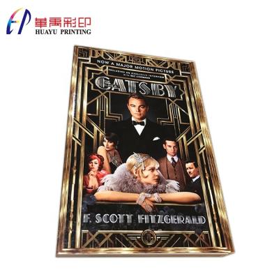 China paper & Perfect binding of cardboard, softcover book, movie book printing services for sale