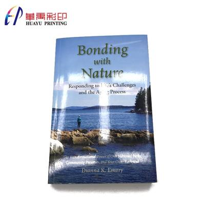 China durable custom printed softcover novels a4 book printing service price for sale