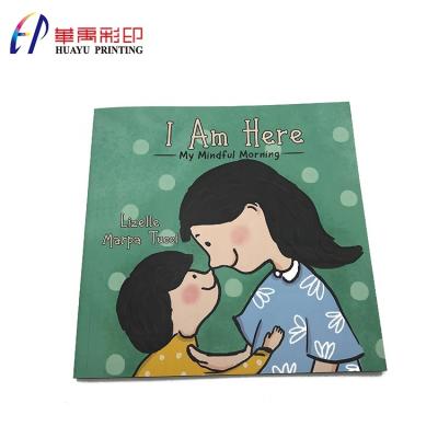 China custom a4 a5 durable best quality cheap softcover manga kids book printing service for sale