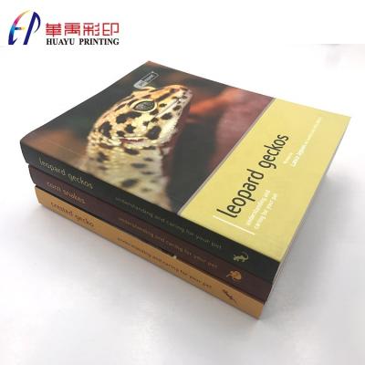 China Durable good quality color animal world cartoon square softcover printing services for sale