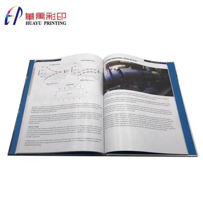 China Durable Hot Selling A4 A5 Hardcover Book Instruction Printing Service for sale