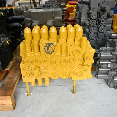 China 2063338 KMX13SB Caterpillar Excavator Parts CAT E314C Control Valve Assembly Hydraulic Main Valve for sale