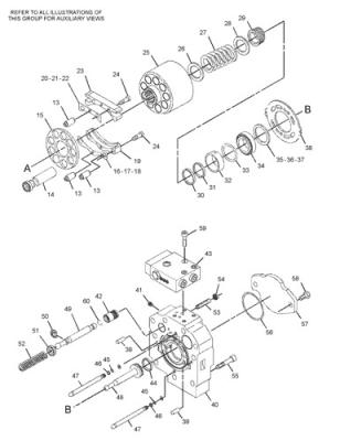 中国 299-5790 20R3400 CAT Track D7R II D7R XR HPR135 パンプ GP-ピストン IMPLEMENT ステアリング ハイドロリック メイン パンプ 販売のため