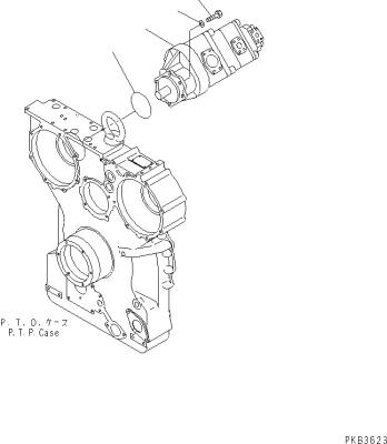 中国 198-49-34100 コマツーブルドーザー D375A-6 D375A-5 水力主ポンプ オリジナル 作業設備 ポンプ 販売のため