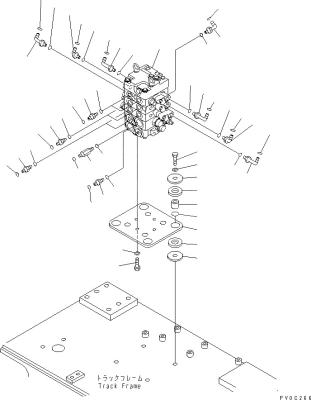 Κίνα 723-43-13102 723-43-13101 723-43-13100 Για την Komatsu WA450-6 WA470-6 WA480-6 ΠΑΡΑΓΜΑΤΕΣ ΤΡΑΒΑΝΩΝ Υδραυλικές κυριότερες βαλβίδες ελέγχου κατασκευαστικών μηχανημάτων προς πώληση