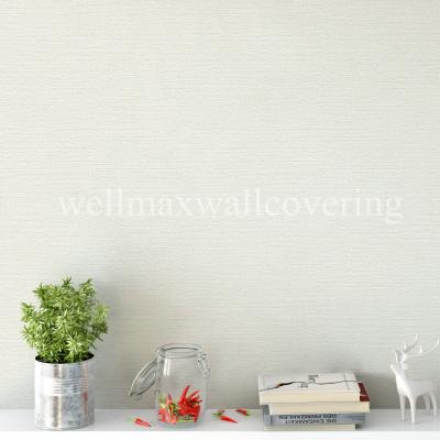 China 2021 PVC Stripe Plain Wallpaper Hotel Wallpaper Project Breathing Waterproof Wallpaper for sale