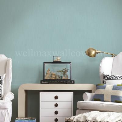 China Breathing PVC 2022 stripe wallpaper project wallpaper glittering silver bedroom wallpaper for sale