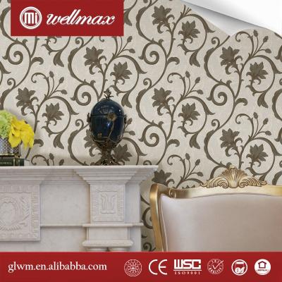 China Wallpaper Breathing Pvc Coated Made In Korea Non Woven Wallcovering for sale