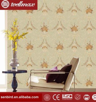 China Wellmax 1.06*15M PVC Breathing Wallpaper for sale