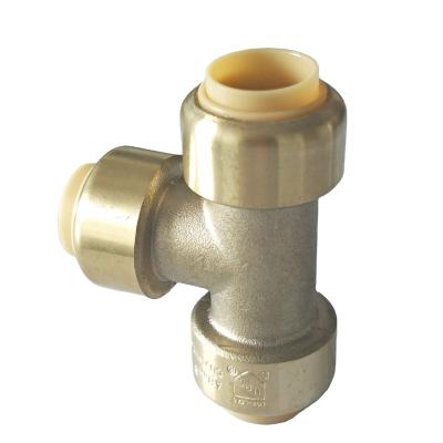 China Lead Free Brass Thrust Fit Coupling / Equal Thrust Adjustment Fixture for sale